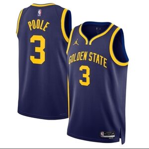 Jordan Golden state Warriors jersey (Jordan poole) Statement Edition
